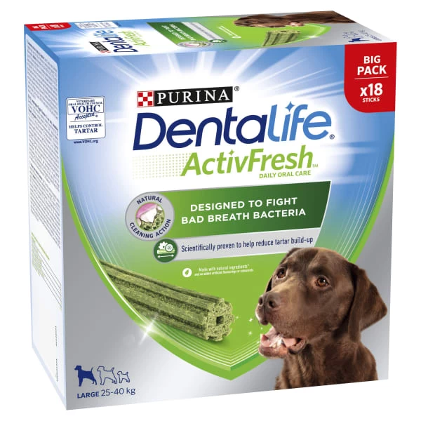 Dentalife ActivFresh Dental Chew Large Dog Treats 7 Dentalife ActivFresh Dental Chew Large Dog Treats - Image 5