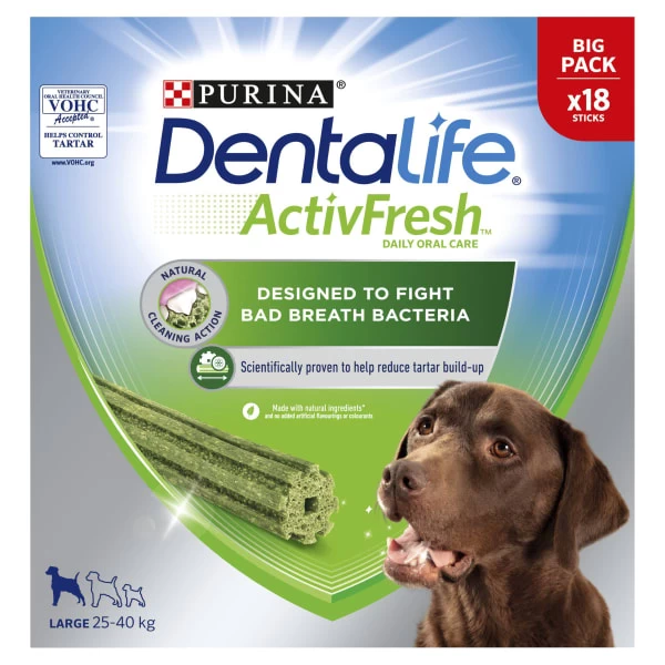 Dentalife ActivFresh Dental Chew Large Dog Treats 10 Dentalife ActivFresh Dental Chew Large Dog Treats - Image 8