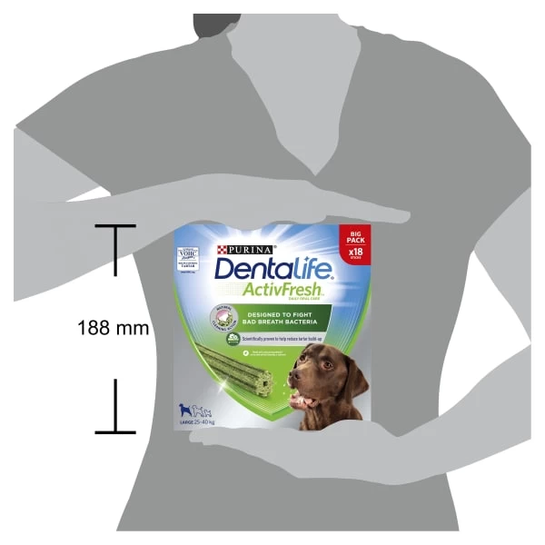 Dentalife ActivFresh Dental Chew Large Dog Treats 8 Dentalife ActivFresh Dental Chew Large Dog Treats - Image 6
