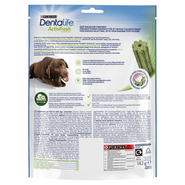 Dentalife ActivFresh Dental Chew Large Dog Treats 11 Dentalife ActivFresh Dental Chew Large Dog Treats - Image 9