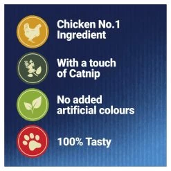 Felix Naturally Delicious Adult Cat Treats - Chicken & Catnip -pet shop I9602440 en 07