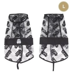 For Fan Pets Star Wars Storm Tropper Dog Raincoat - Black