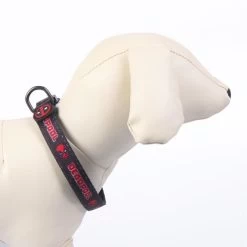For Fan Pets Premium Deadpool Adult Dog Collar - Black