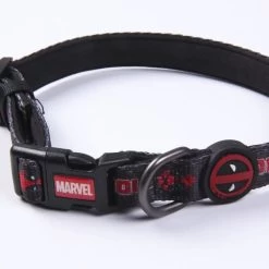 For Fan Pets Premium Deadpool Adult Dog Collar - Black -pet shop I9608285 en 06