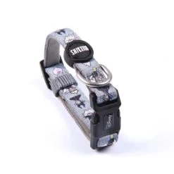 For Fan Pets Premium Disney Villains Adult Dog Collar - Grey -pet shop I9608286