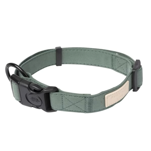FuzzYard Life Adjustable Dog Collar - Myrtle Green 5 FuzzYard Life Adjustable Dog Collar - Myrtle Green - Image 3