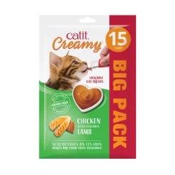 Catit Creamy Grain-free Adult Cat Treats - Chicken & Lamb 13 Catit Creamy Grain-free Adult Cat Treats - Chicken & Lamb -pet shop I9629282