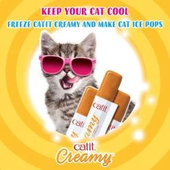 Catit Creamy Grain-free Adult Cat Treats - Chicken & Lamb