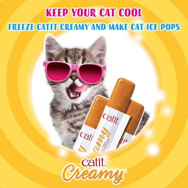 Catit Creamy Grain-free Adult Cat Treats - Chicken & Lamb 3 Catit Creamy Grain-free Adult Cat Treats - Chicken & Lamb