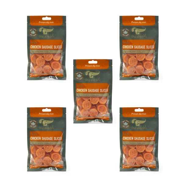 Petface The Dog Deli Sausage Slices Premium Dog Treats - Chicken 3 Petface The Dog Deli Sausage Slices Premium Dog Treats - Chicken