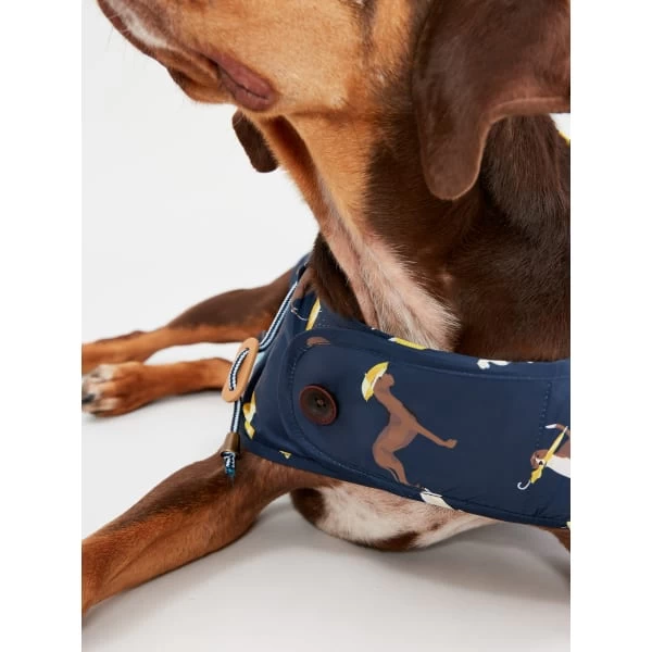 Joules Dog Raincoat - Navy 5 Joules Dog Raincoat - Navy - Image 3