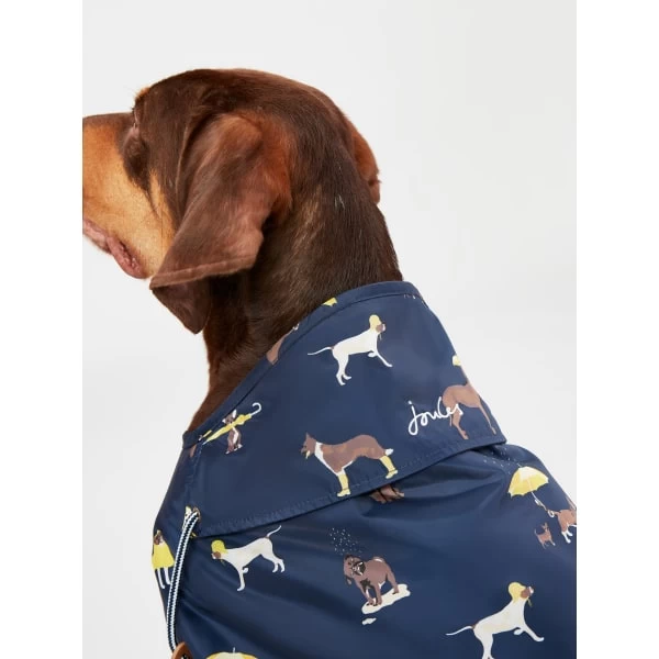 Joules Dog Raincoat - Navy 4 Joules Dog Raincoat - Navy - Image 2