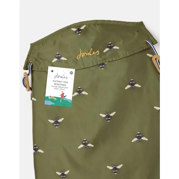 Joules Bee Print Dog Raincoat 3 Joules Bee Print Dog Raincoat
