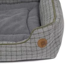 Petface Square Dog Bed - Moss Green -pet shop I9647277 en 02