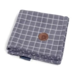 Petface Window Pane Check Comforter Dog Blanket - Grey -pet shop I9647292