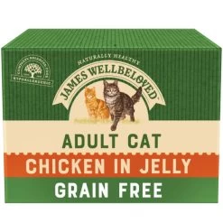 James Wellbeloved Grain-free Adult Wet Cat Food In Pouches - Chicken In Jelly 19 James Wellbeloved Grain-free Adult Wet Cat Food In Pouches - Chicken In Jelly -pet shop I9650458