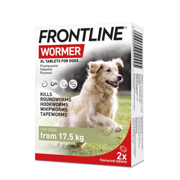 Frontline Wormer XL Flavoured Tablets For Dogs 3 Frontline Wormer XL Flavoured Tablets For Dogs