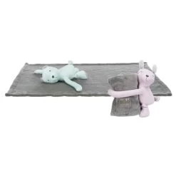 Trixie Junior Bear And Blanket Cuddly Set For Dogs - Grey & Mint -pet shop I9658327 en 04
