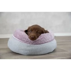 Trixie Junior Round Dog Bed - Light Grey/Light Lilac -pet shop I9658332 en 05