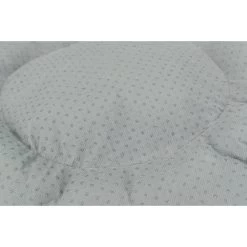 Trixie Junior Cave Round Dog Bed - Light Grey/Mint