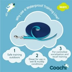 Coachi Waterproof Training Line For Dogs - Navy & Blue 13 Coachi Waterproof Training Line For Dogs - Navy & Blue -pet shop I9659290 en 04