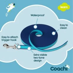 Coachi Waterproof Training Line For Dogs - Navy & Blue 14 Coachi Waterproof Training Line For Dogs - Navy & Blue -pet shop I9659290 en 05