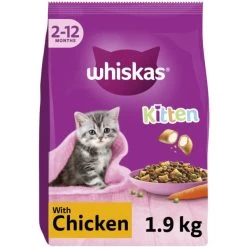 Whiskas 2-12Mths Cat Complete Dry With Chicken