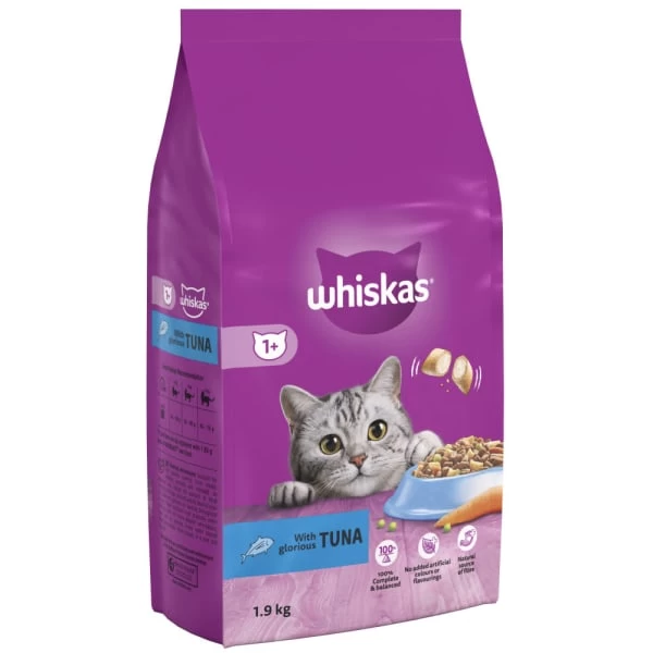 Whiskas 1+ Cat Complete Dry With Tuna 10 Whiskas 1+ Cat Complete Dry With Tuna - Image 8