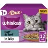 Whiskas 1+ Cat Pouches Duo Surf & Turf In Jelly 2 Whiskas 1+ Cat Pouches Duo Surf & Turf In Jelly -pet shop I9676279 en 01