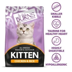 Burns Kitten Dry Cat Food - Chicken & Rice -pet shop I9680344 en 03