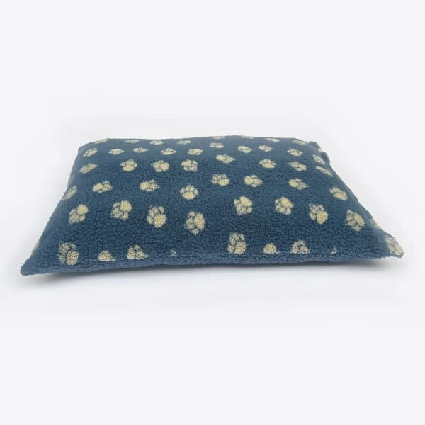 Danish Design Sherpa Fleece Harbour Paw Deep Duvet Blue Adult Dog Bed 6 Danish Design Sherpa Fleece Harbour Paw Deep Duvet Blue Adult Dog Bed - Image 4