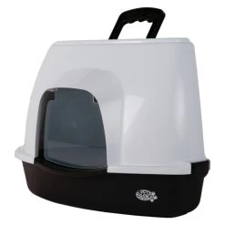 Petsentials Corner Cat Litter Tray With Hood -pet shop I9683310