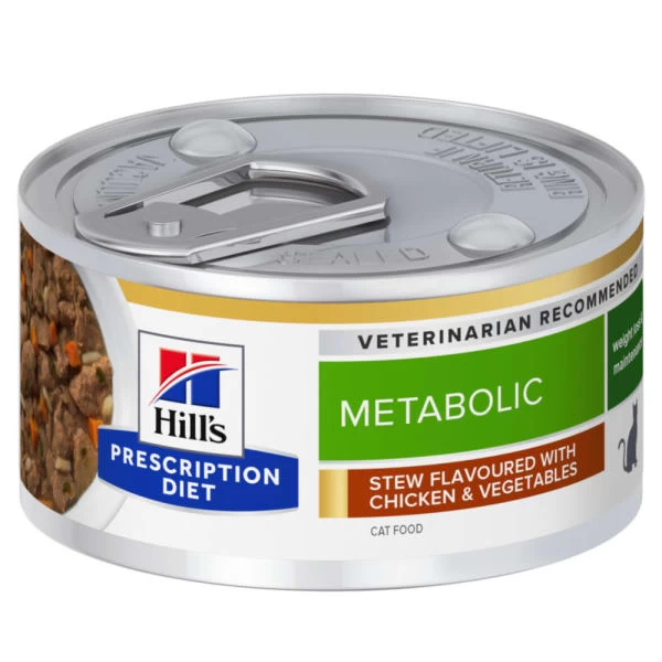 Hill's Prescription Diet Metabolic Weight Management Stew Cat Food - Chicken 15 Hill's Prescription Diet Metabolic Weight Management Stew Cat Food - Chicken - Image 13