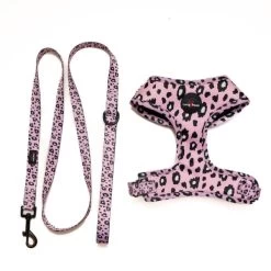 Long Paws Funk The Dog Leopard Dog Harness - Pink 8 Long Paws Funk The Dog Leopard Dog Harness - Pink -pet shop I9684309 en 02