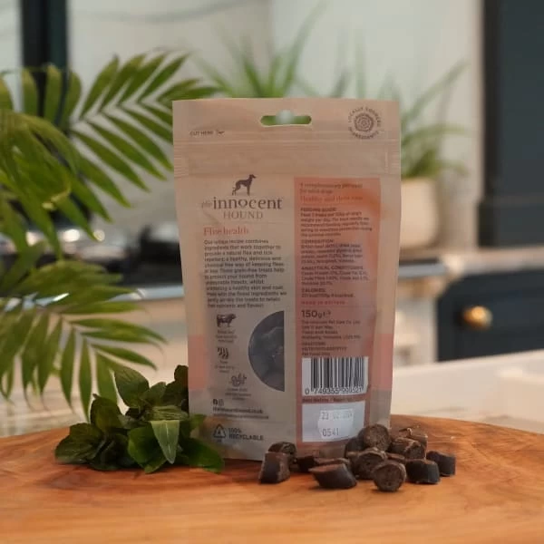 The Innocent Hound Adult Flea Repellent Dry Dog Treat - Neem & Lemon 4 The Innocent Hound Adult Flea Repellent Dry Dog Treat - Neem & Lemon - Image 2