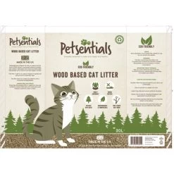 Petsentials Biodegradable Wood Based Pine Scent Cat Litter